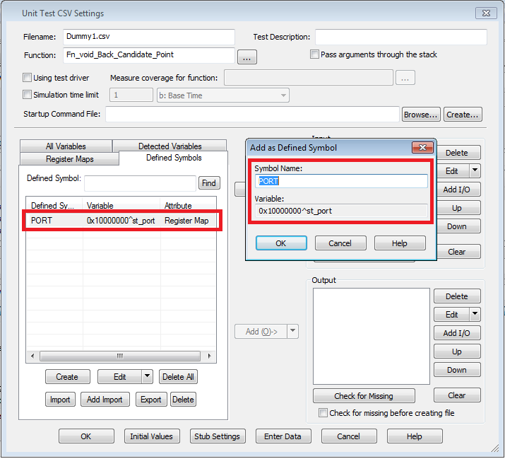 GAIO FAQ I cannot find the I/O ports declared in my code in the