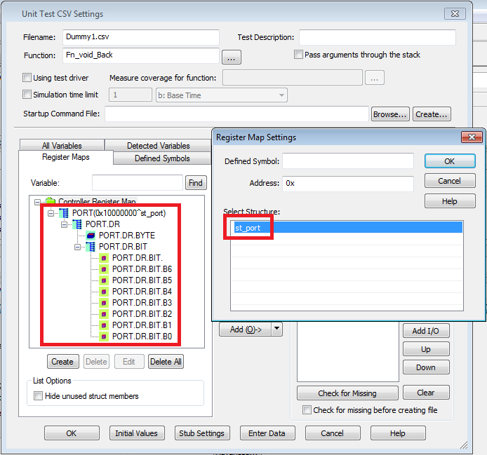 GAIO FAQ I cannot find the I/O ports declared in my code in the